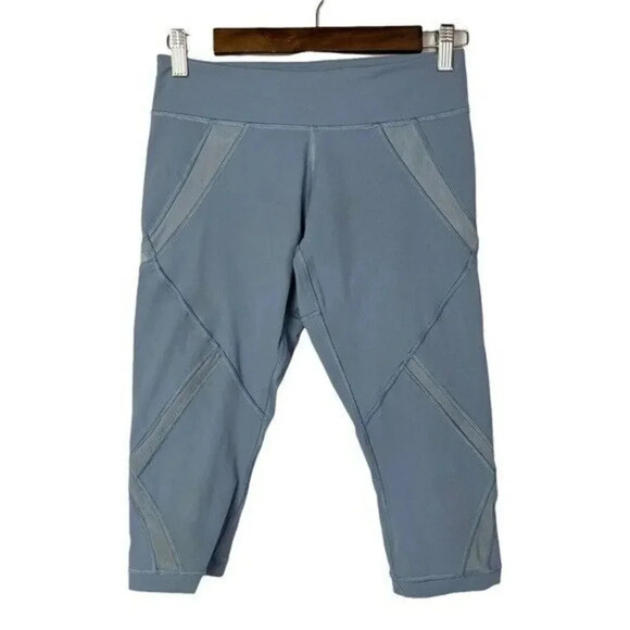 Lululemon Cool to Street Crop Athletic Pants Blue Denim 4 - Picture 5 of 8